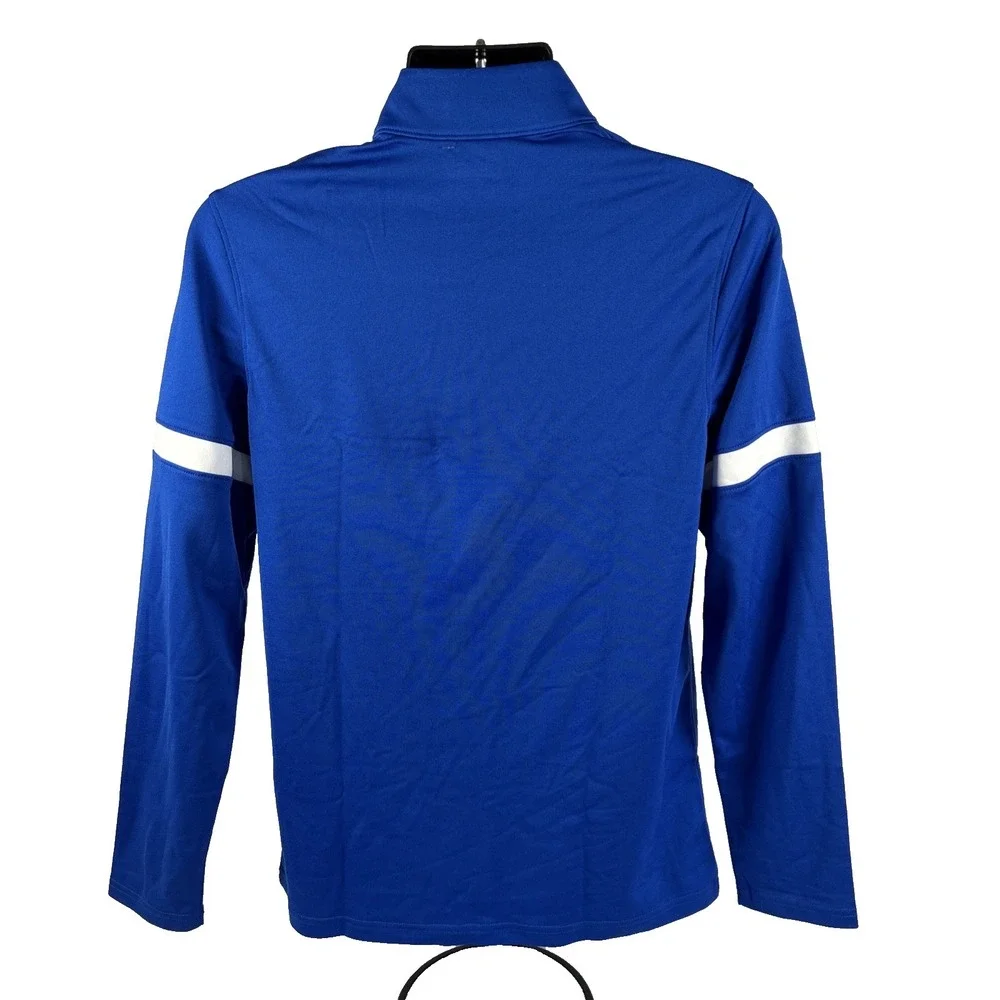 Under Armour Jacket Mens Small Royal Team Knit‎ Warm-Up Track Full Zip 1376884